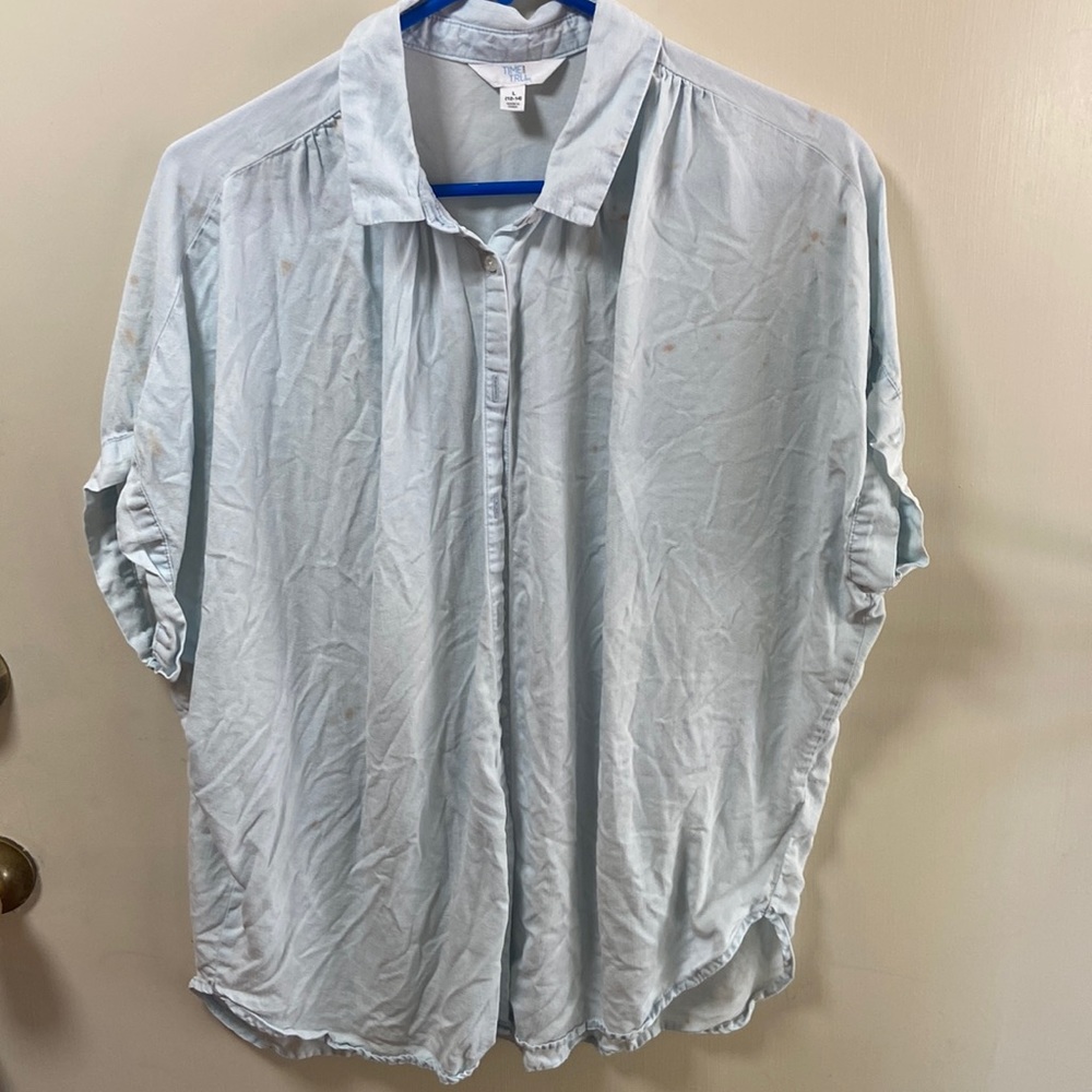Light Blue Button up Shirt